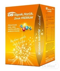 GS Vápnik, Horčík, Zinok PREMIUM darček 2021 1×130 tbl, 100+30 tbl navyše
