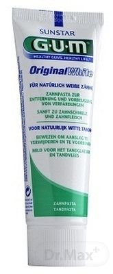 GUM Original White zubná pasta 1×75 ml, bieliaca zubná pasta