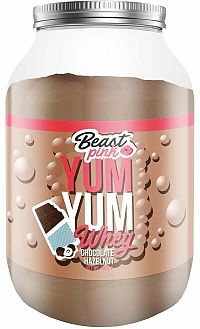 GymBeam BeastPink Yum Yum Whey White chocolate coconut