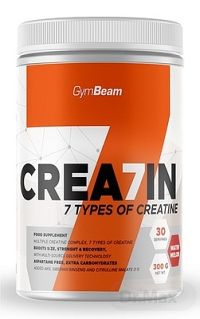 GymBeam CREA7IN prášok, príchuť vodný melón 1x300 g