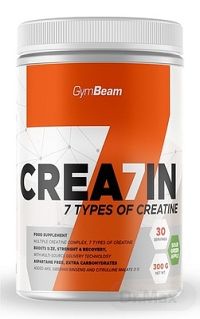 GymBeam CREA7IN prášok, príchuť zelené jablko 1x300 g