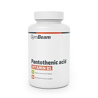 Gymbeam kyselina pantotenova (vitamin b5) 60cps 60 kapsúl