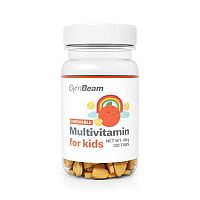 Gymbeam multivitamín pre deti 120tbl pomaranč 120 tabliet pomaranč