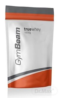 GymBeam Proteín True Whey práškový srvátkový proteínový koncentrát, príchuť vanilka, 1x1000 g