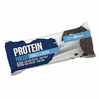 Gymbeam protein tyčinka purebar cookies crm 60g 60 g cookies & krém