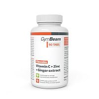 Gymbeam vit c + zn + extrakt zo zazvoru 90tbl 90 tabliet