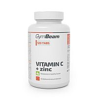 Gymbeam vitamin c + zinok 120tbl 120 tabliet