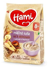 Hami mliečna kaša so 7 obilninami 1×210 g, detský príkrm (od ukonč. 8. mesiaca)