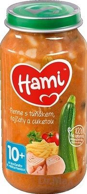 Hami príkrm Penne s tuniakom, paradajkami 1×250 g, detský príkrm