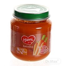 Hami zeleninový príkrm Mrkvička 1x125 g, prvá lyžička (od ukonč. 4. mesiaca)