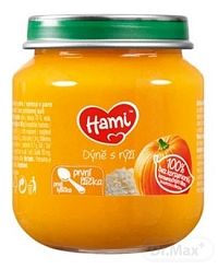 Hami zeleninový príkrm Tekvica s ryžou 1×125 g, detský príkrm (od ukonč. 4. mesiaca)