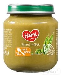 Hami zeleninový príkrm Zelený hrášok 1×125 g, detský príkrm (od ukonč. 4. mesiaca)