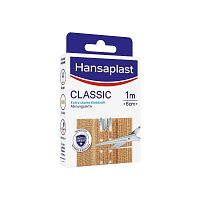 HANSAPLAST CLASSIC náplasť textilná (6cmx1m) 1x1 ks
