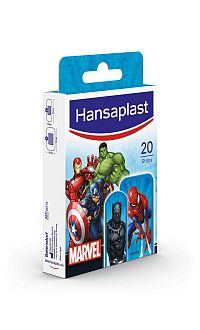 Hansaplast MARVEL náplasť s detským motívom, stripy 1x20 ks