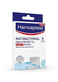 Hansaplast Med Aqua Protect Silver XL náplasť 8 x 10 cm, 5 ks