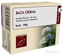 HANUS BAZA ČIERNA KVET 1×40 g, vákuové balenie