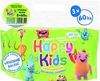 Happy Kids Detsky Vlhcene Tp 3x60ks 3×60 ks toaletný papier