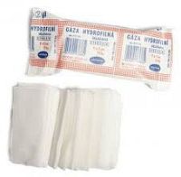 Hartmann Gáza hydrofilná, sterilná 9cm x 5cm 10 ks