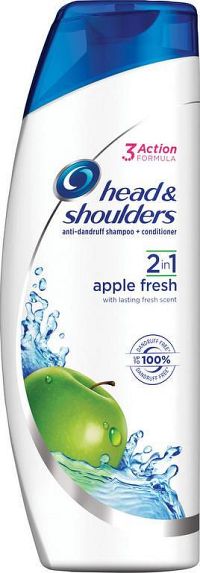Head & Shoulders Apple fresh 2v1 šampón proti lupinám 360 ml