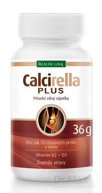Health Link CALCIRELLA PLUS 1×60 cps, doplnok výživy