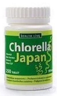 Health Link CHLORELLA JAPAN 1x250 tbl, výživový doplnok