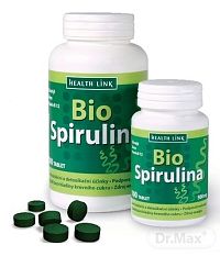 Health Link Spirulina BIO 1×300 tbl, výživový doplnok