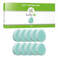 Healthy Life - Tampón Soft Dry maxi pack 1×10 ks, tampóny