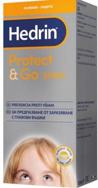 Hedrin Protect & Go Spray ochrana proti všiam 120 ml