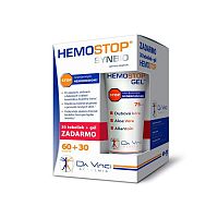 Hemostop SynBio Da Vinci 90 kapsúl + Hemostop Gél 75 ml