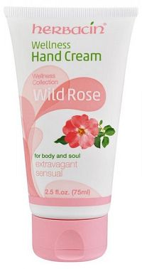 HERBACIN Wellness krém na ruky Divoká ruža krém na ruky, 1x75 ml
