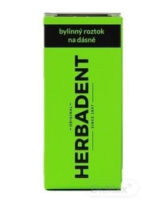 HERBADENT Original Bylinný roztok na ďasná 1x25 ml