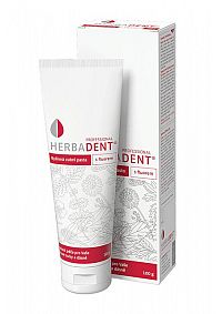 HERBADENT Professional Bylinná zubná pasta s fluorom 1x100 g