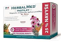 HERBALMED PASTILKY pre posilnenie imunity - Dr.W. 1×30 tbl, (echinacea, rakytník, 20 bylín, vit.C) pastilky 24+6 navyše