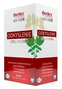 HERBEX Lekáreň ODKYSLENIE organizmu bylinná zmes, čaj 20x3 g (60 g)