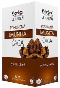 HERBEX Lekáreň Posilnená imunita ČAGA 1×60 g, čaj