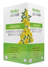 HERBEX Lekáreň VITALITA a hormonálna rovnováha bylinná zmes, čaj 20x3 g (60 g)
