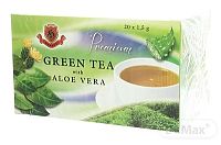 HERBEX Premium GREEN TEA S ALOE VERA 20×1,5 g, zelený čaj