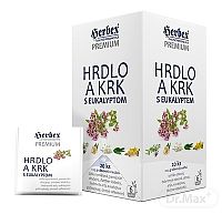HERBEX Premium HRDLO A KRK s eukalyptom 20×1,5 g, bylinný čaj