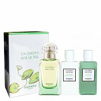 Hermes Un Jardin Sur Le Nil Edt 50ml+Lot 40ml+Shg 1×1 ks