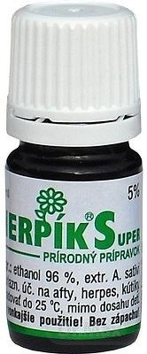 HERPÍK SUPER 1×5 ml, (5%)