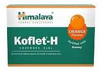 Himalaya Koflet-H Orange bylinné pastilky s medom, ora 1x12 ks