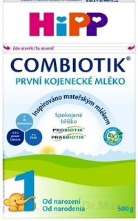 HiPP 1 BIO Combiotik 1×500 g, dojčenská výživa, od narodenia