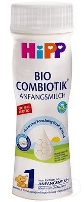 HiPP 1 BIO Combiotik Počiatočná tekutá dojčenská výživa 1×200 ml