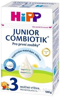 HiPP 3 JUNIOR Combiotik® Batoľacie mlieko 1×500 g, batoľacie mlieko od uk.1.roku