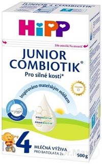 HiPP 4 JUNIOR Combiotik® Batoľacie mlieko 1×500 g, batoľacie mlieko od uk.2.roku