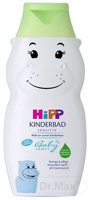 HiPP BabySANFT Detský kúpeľ sensitiv, hroch 1x300 ml