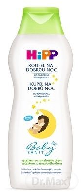HiPP BabySANFT Kúpeľ na dobrú noc (od narodenia) 1x350 ml
