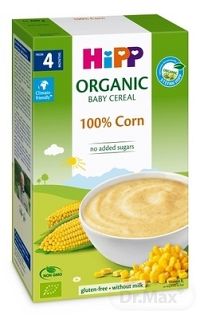 HiPP BIO BABY CEREAL Obilná KAŠA kukuričná nemliečna (od ukonč. 4. mesiaca) 1x200 g