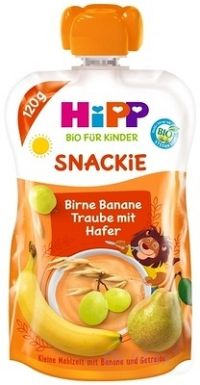 HiPP BIO Sport hruška Banán Biele hrozno Ovos 120 g