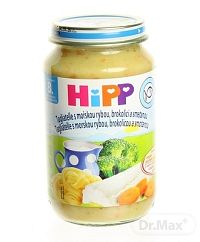 HiPP JUNIOR Tagliatelle s morskou rybou s brokolicou a smotanou 220 g